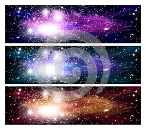Space banners
