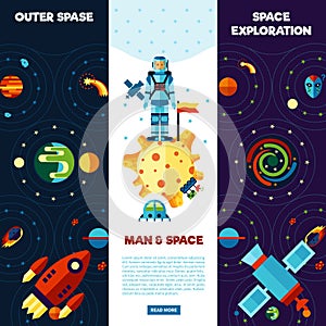 Space Banners Set