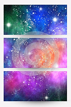 Space banners