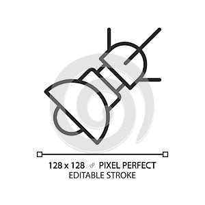 Space based radar pixel perfect linear icon