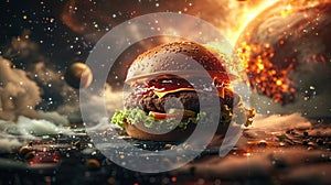 Space Burgers: A Cosmic Feast