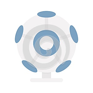 Space camera Flat inside vector icon which can easily modify or edit