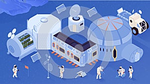 Space Colonization Concept