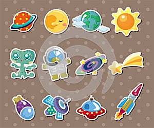 Space element stickers