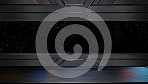 Space environment, ready for comp of your characters.3D render