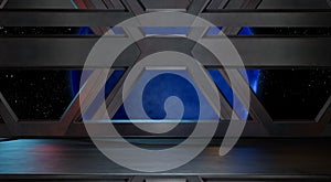 Space environment, ready for comp of your characters.3D render