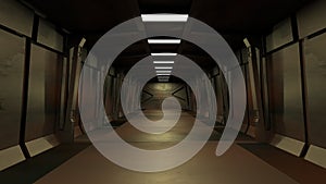 Space environment, ready for comp of your characters.3D rendering