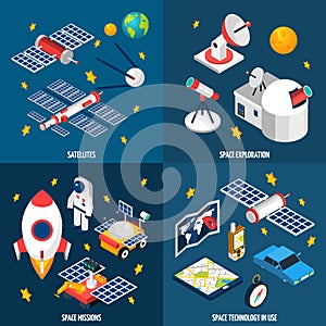 Space Exploration Isometric