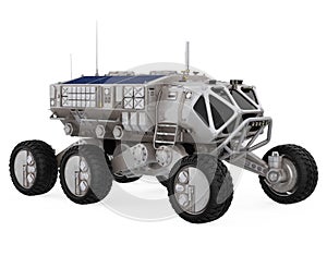 Space Exploration Vehicle Isolated