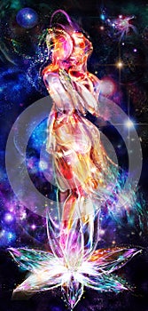 Space falling in love