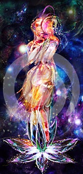 Space falling in love