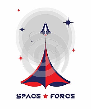 Space force USA logo new division