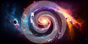 space galaxy background, Galaxy background, Starry cosmic nebula and deep space universe galaxies.