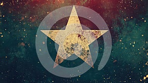 space glitching star