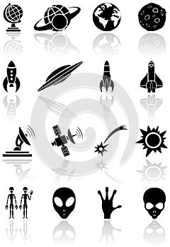 Space icons