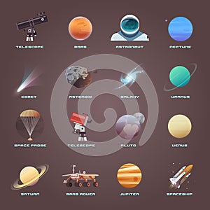 Space icons