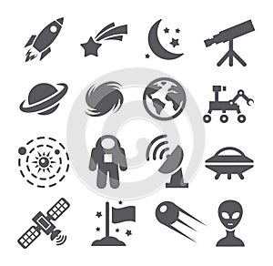 Space icons