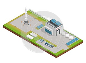 Space Isometric Composition