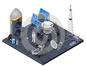 Space Isometric Concept
