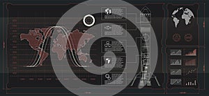 Space launch interface rockets, graphic display control the pallet rocket.