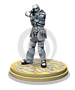 Space marine soldier. warhammer