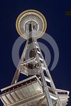 Space Needle Seattle at Night