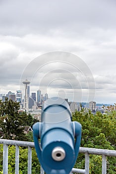 Space Needle view from Kerrys Park