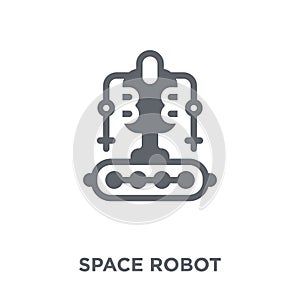 Space robot icon from Astronomy collection.