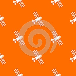 Space satellite pattern seamless