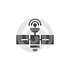 Space Satellite vector icon