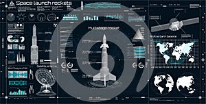Space set in HUD UI style.