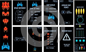Space ship game pack
