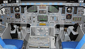 Space Shuttle cockpit