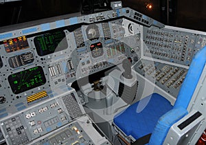 Space Shuttle cockpit