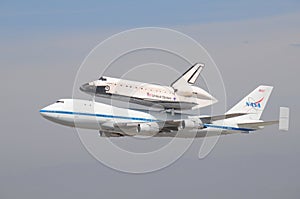 Space shuttle Endeavour, Los Angeles 2012