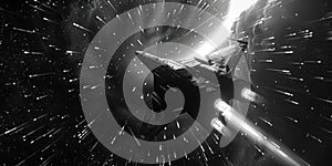 Space Shuttle Galaxy Stars