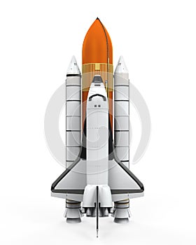 Space Shuttle Isolated