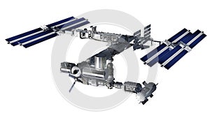 Space station, modular satellite