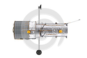 Space Telescope Hubble. 3d Rendering