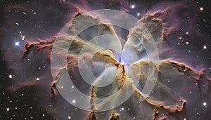 Espacio prismáticos de cangrejo nebulosa 