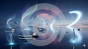 Space-Inspired Ocean Colony