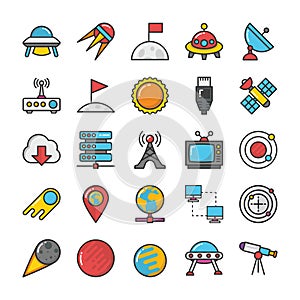 Space Vector Icons 3