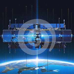 Spacecraft Journey: Satellite Network Deployment