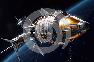 spacecraft with magneto-inertial propulsion
