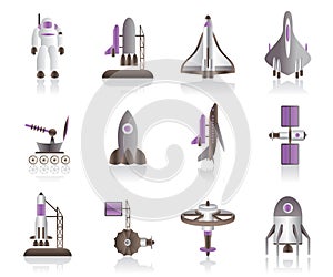 Spacecraft and space shuttles