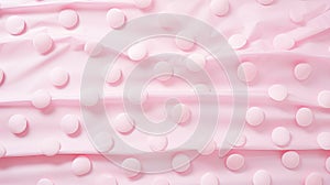 spaced pink polka dots background