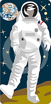 Spaceman illustration series