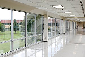 Spacious hallway photo