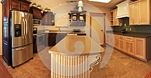 Spacious modern kitchen