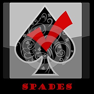 Spades Card Symbol